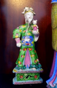 Chinese figure, unidentified, porcelain - Musei Capitolini - Rome, Italy - DSC05958