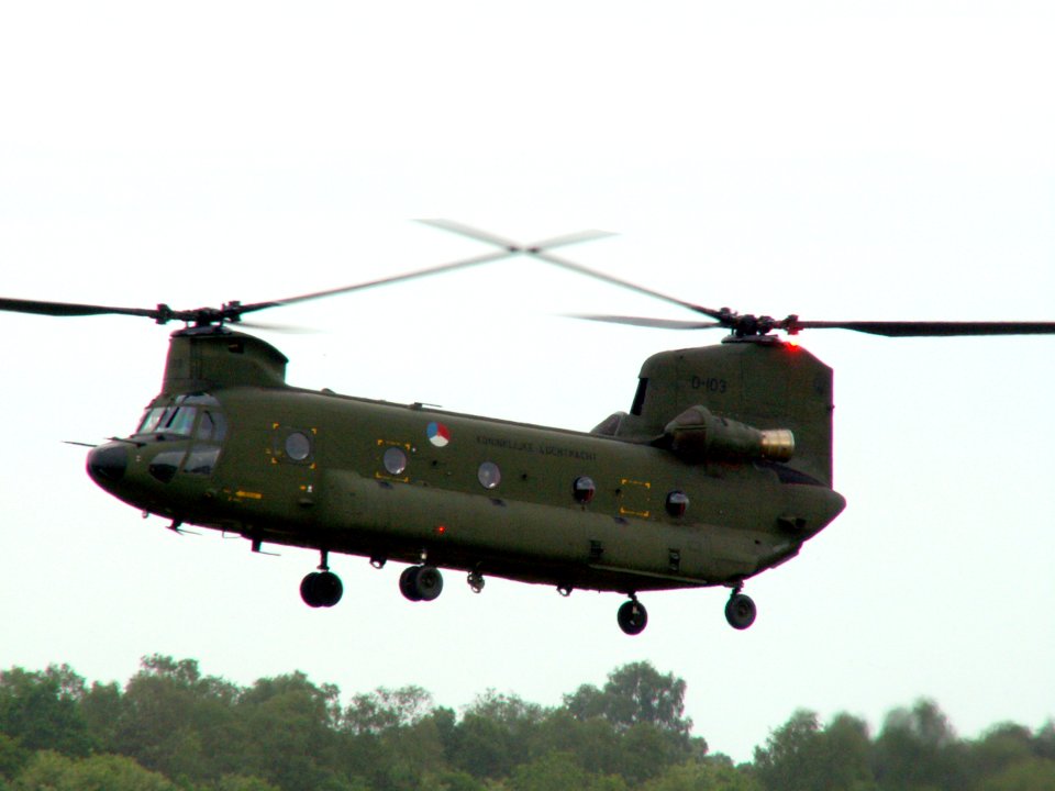 Chinook D-103 at Open Landmachtdagen 2005