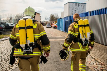 Forces kameraden volunteer firefighter