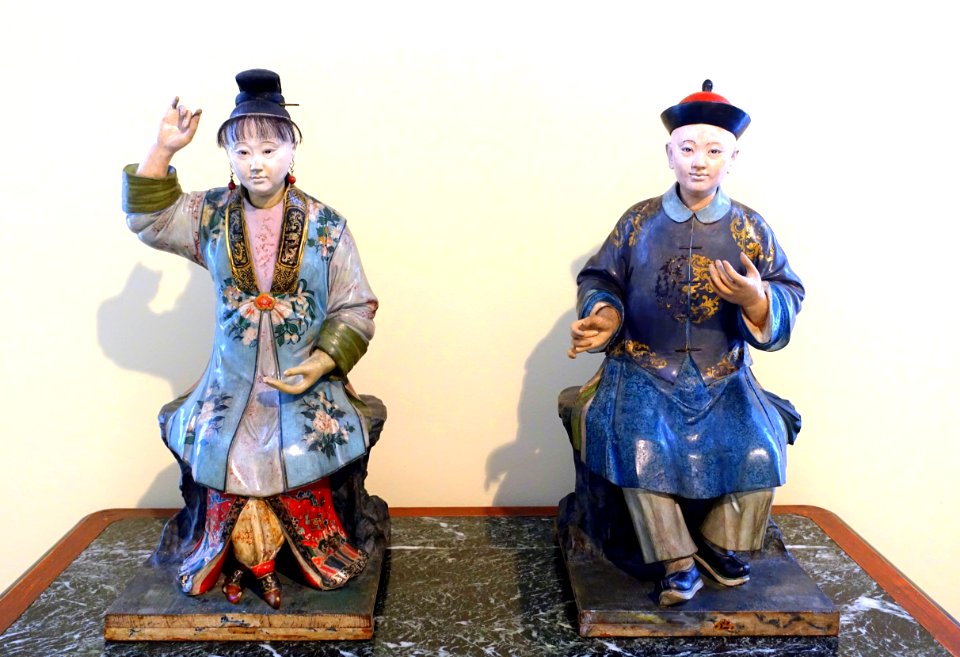 Chinese musicians - Museo Nacional de Artes Decorativas - Madrid, Spain - DSC08438
