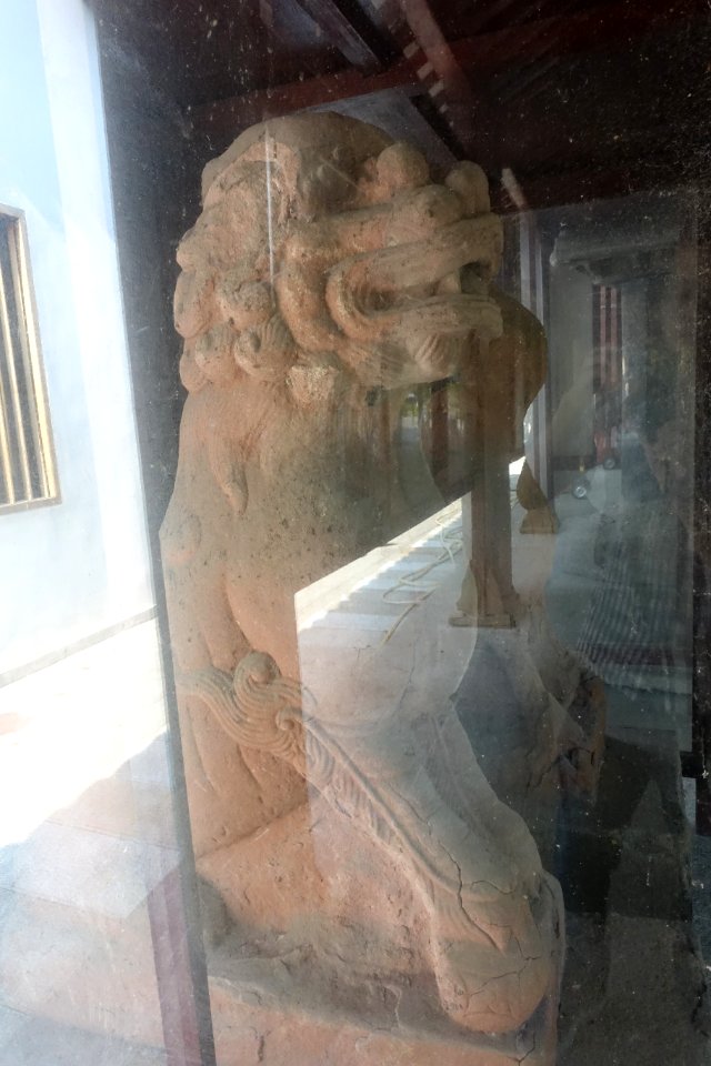 Chinese guardian lion, Guangxiao Temple in Guangzhou