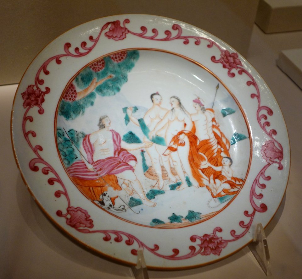 Chinese export porcelain - Chazen Museum of Art - DSC02319
