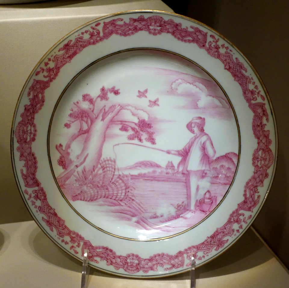 Chinese export porcelain - Chazen Museum of Art - DSC02338