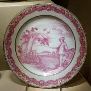 Chinese export porcelain - Chazen Museum of Art - DSC02338