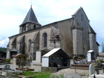 Chatelus-le-Marcheix (Creuse, Fr), l'église