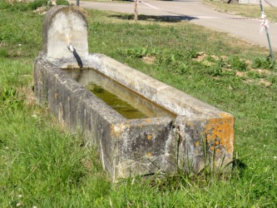 Chattancourt (Meuse) fontaine-abreuvoir
