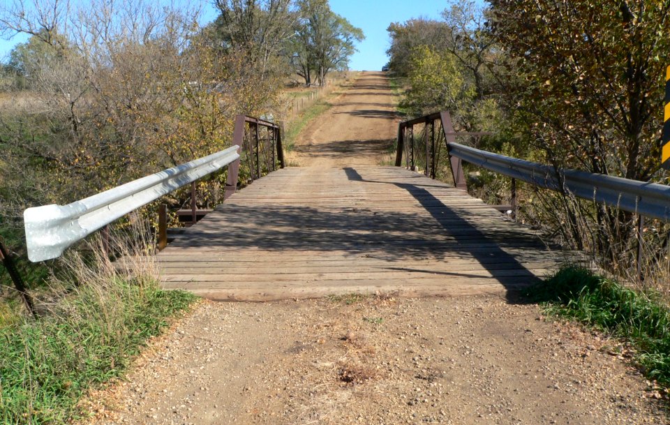 Choteau Creek 311 St bridge from W 1
