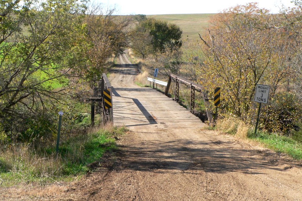 Choteau Creek 311 St bridge from E 2