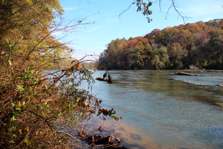 Chattahoochee River, Cochran Shoals, Cobb County Nov 2017 1