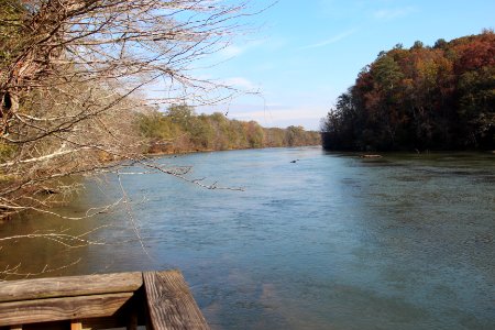 Chattahoochee River, Cochran Shoals, Cobb County Nov 2017 2
