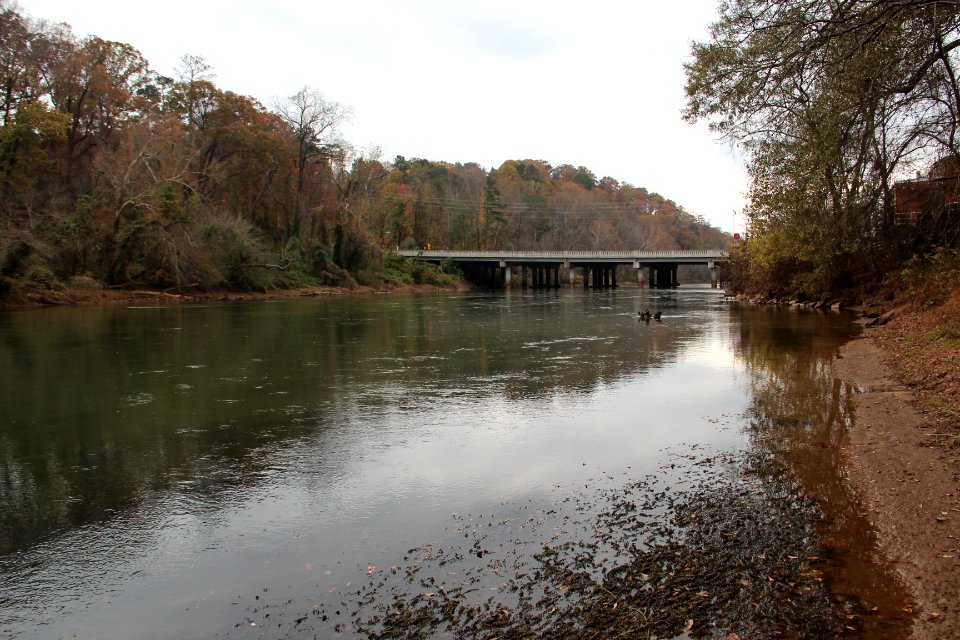 Chattahooche River at the Johnson Ferry Unit, Nov 2017 1