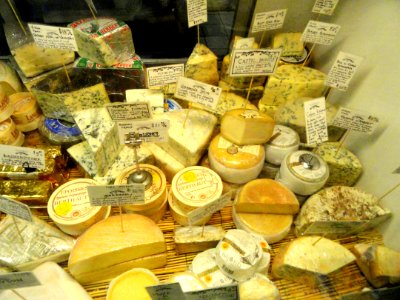 Cheese display, Cambridge MA - DSC05392
