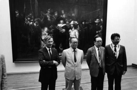 Chinese premier Zhao Ziyang bezoekt Rijksmuseum Amsterdam, Bestanddeelnr 933-3592