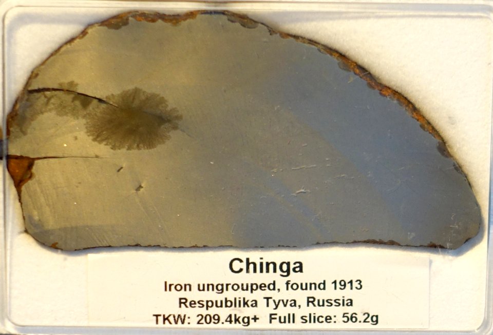 Chinga meteorite - Naturhistorisches Museum Nürnberg - Nuremberg, Germany - DSC04172