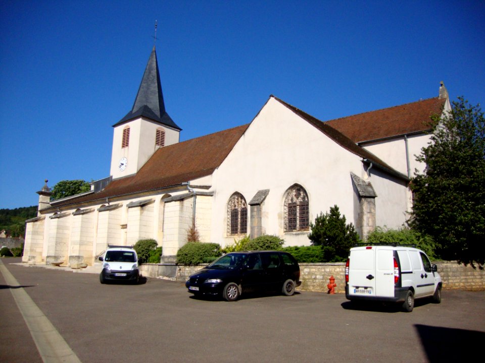 Chassagne-Montrachet (Côte-d'Or, Fr) église