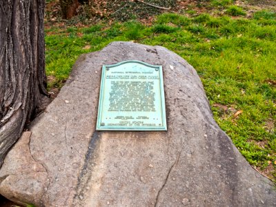 Chesapeake and Ohio Canal Plaque in Georgetown