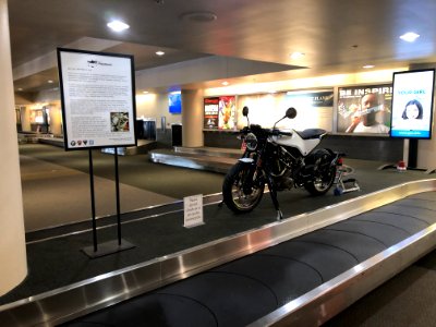Chattanooga Metropolitan Airport baggage claim, Aug 2019