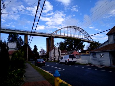 Chesapeake City scene bridge