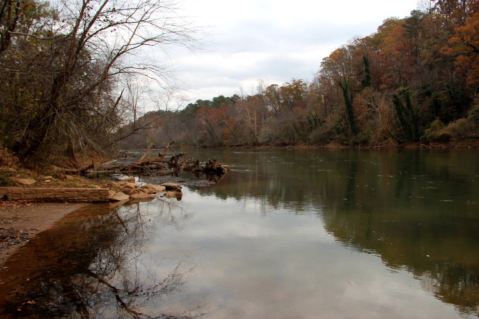 Chattahooche River at the Johnson Ferry Unit, Nov 2017 2