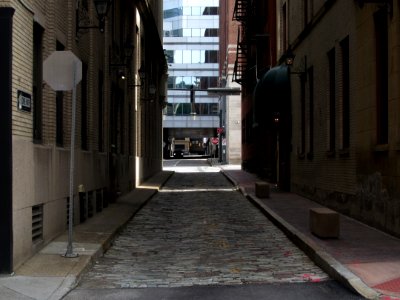 Cherry Way from First Avenue, 2021-05-11, 01