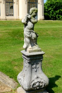 Cherub, early 1700s, at the Orangery - Wrest Park - Bedfordshire, England -