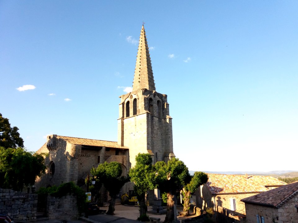 Chassiers - Église Saint-Hilaire - Clocher côté nord-est
