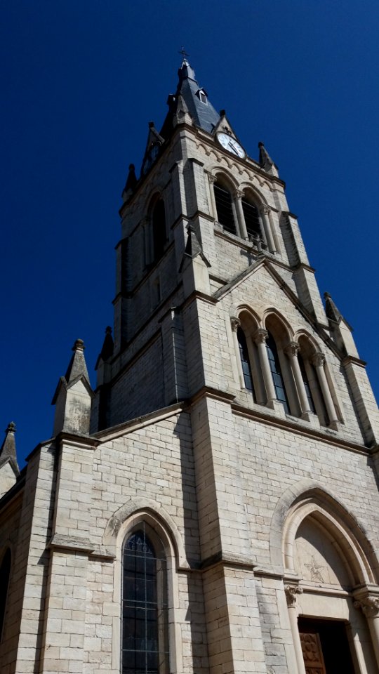 Chasselay - Église Saint Martin, clocher
