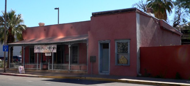 Charles O. Brown house (Tucson, Arizona) from NW 1