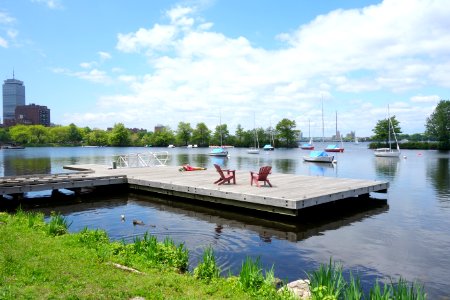 Charles River Basin from the Esplanade - Boston, MA - DSC02554