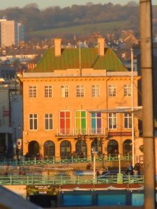 Charles Street Tap pub, 8 Marine Parade, Brighton (January 2017, seen from Palace Pier)