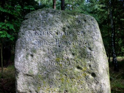 Chausseestein zwischen Quitzöbel und Nitzow 3