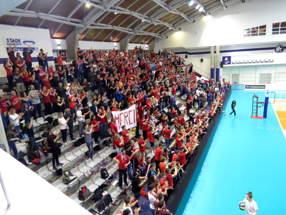 Chaumont Volley-Ball 52 vs Fakel Novy Urengoy, Challenge Cup, 12 avril 2017 - 69