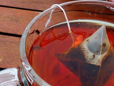 Drink teacup fruit tea photo
