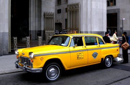 Checker Taxi Madison Sq jeh photo