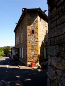 Chazay-d'Azergues - Route de Marcilly - Maison avec madone