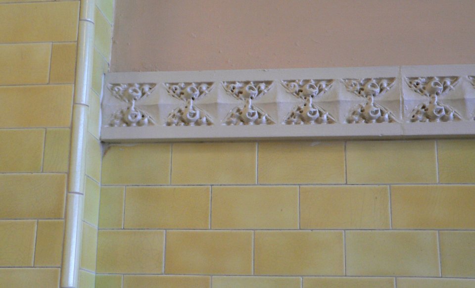 Charles Mix courthouse 2nd floor W wall detail 2
