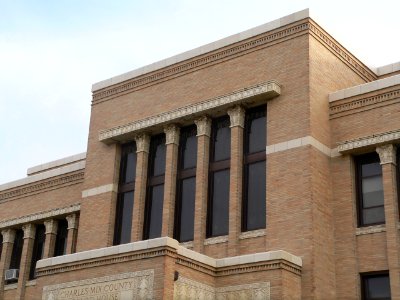 Charles Mix County courthouse N center upper 1