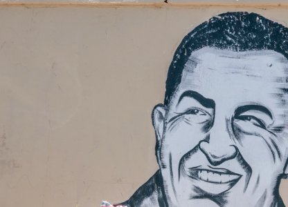 Chavez Mural in Juan Griego
