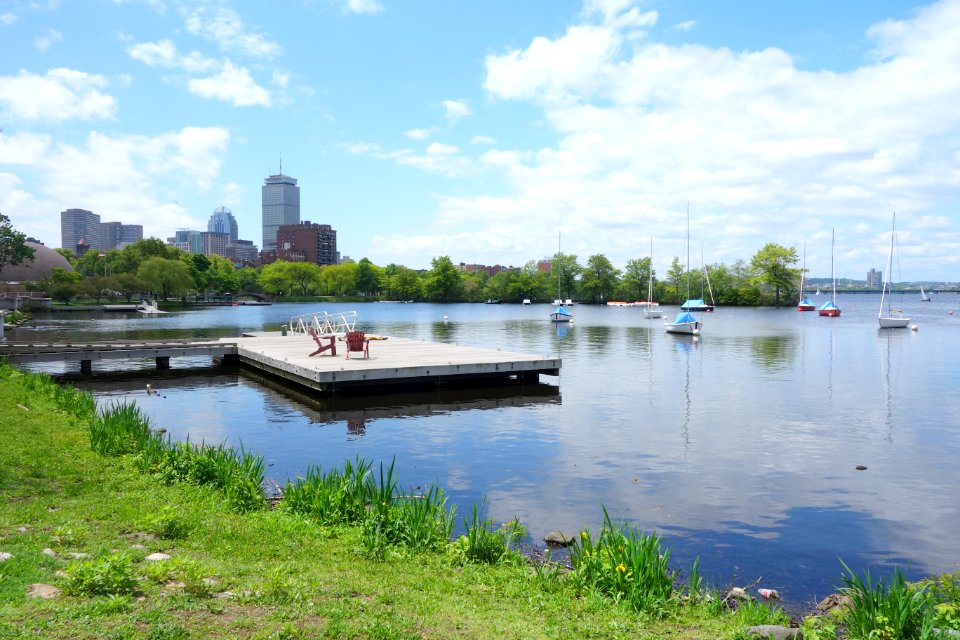 Charles River Basin from the Esplanade - Boston, MA - DSC02551