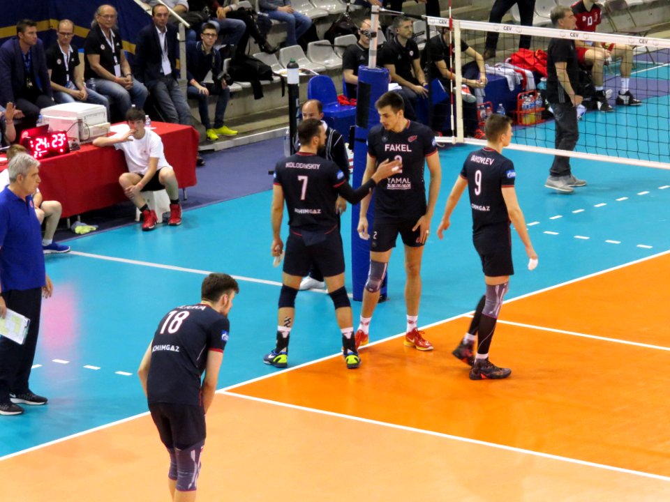 Chaumont Volley-Ball 52 vs Fakel Novy Urengoy, Challenge Cup, 12 avril 2017 - 49