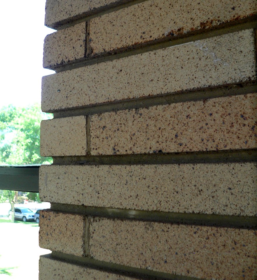 Charles Mix courthouse N vestibule brick detail 1