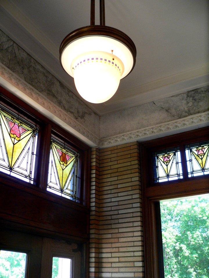 Charles Mix courthouse N vestibule NE corner upper 1
