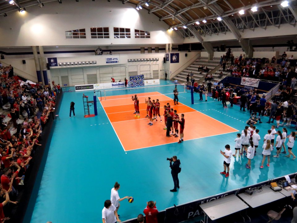 Chaumont Volley-Ball 52 vs Fakel Novy Urengoy, Challenge Cup, 12 avril 2017 - 70