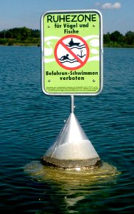 Chiemsee Ruhezone Bojenkette