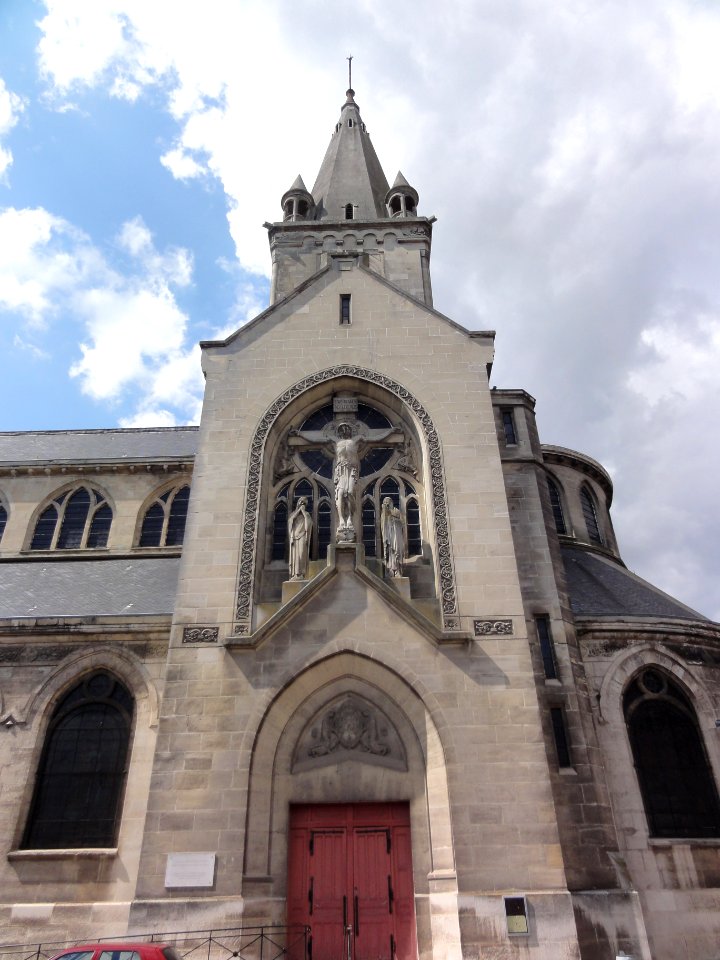 Chauny (Aisne) église Saint-Martin (02)