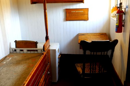Chief Engineer's cabin - Hercules - Hyde Street Pier - San Francisco, CA DSC02236