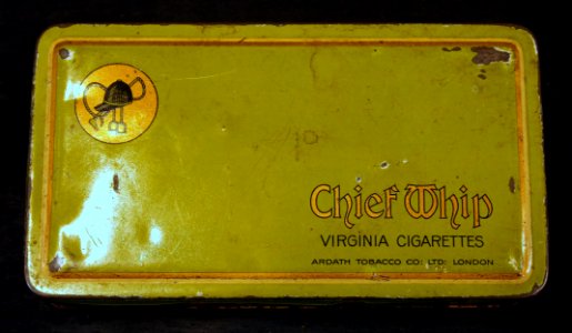Chief Whip virginia cigarettes tin pic2