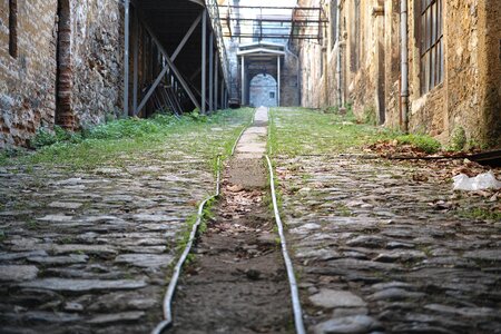 Street old ruin photo