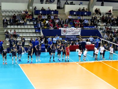 Chaumont Volley-Ball 52 vs Fakel Novy Urengoy, Challenge Cup, 12 avril 2017 - 21