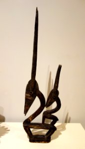 Chi Wara Headdress, Bamana people, Mali, 20th century, wood - Huntington Museum of Art - DSC05130